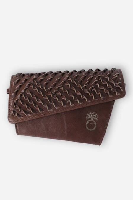 Buy Econock Studio Brown Leather Modular Bag System Online at Aza Fashions Buy_Econock Studio_Brown Leather Modular Bag System _Online_at_Aza_Fashions