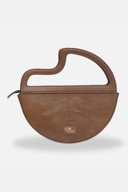 Econock Studio Kintsugi Embroidered Crescent Clutch 