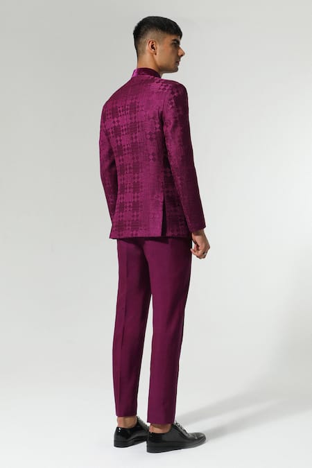 Sulakshna Jasra Thread Embroidered Bandhgala Set 