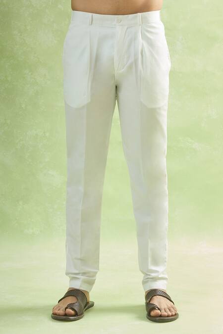 Buy_Arihant Rai Sinha_Multi Color Viscose, Cotton Embroidery Chikankari Kurta Set 