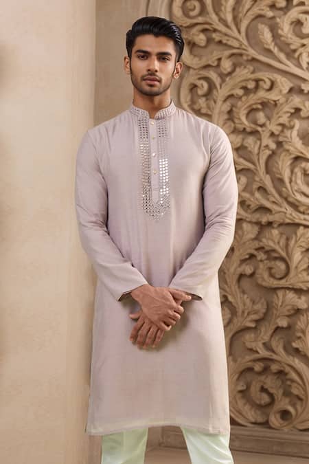 Arihant Rai Sinha Mirror & Thread Embroidered Kurta 