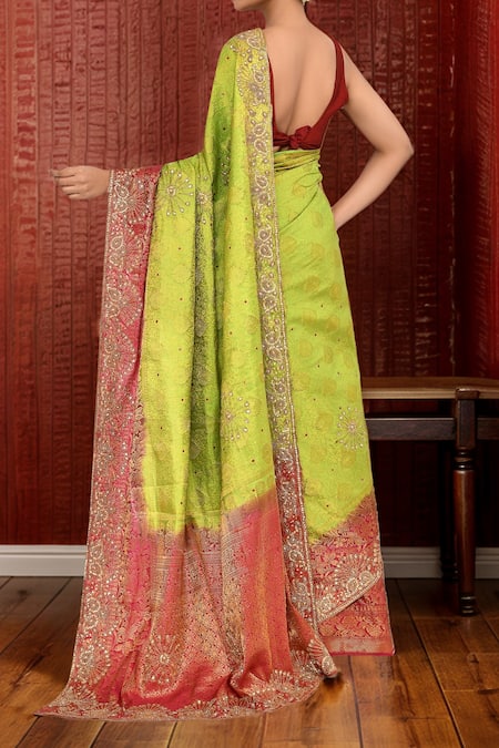 Samyukta Singhania Kanjeevaram Silk Saree With Running Blouse 