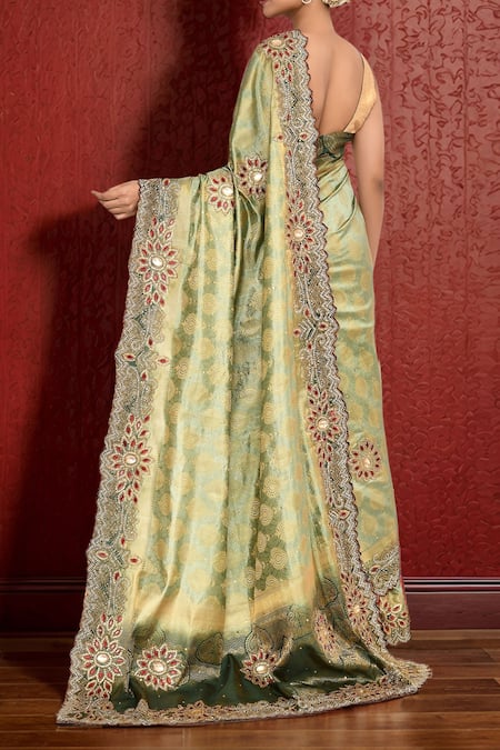 Samyukta Singhania Kanjeevaram Silk Saree With Running Blouse 