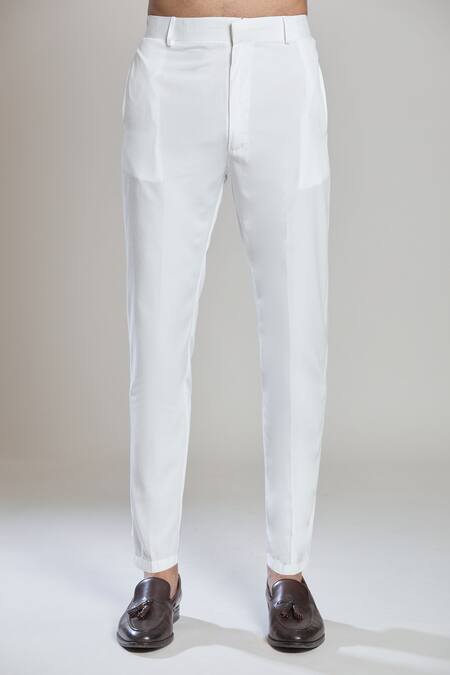 Buy_Arihant Rai Sinha_Peach Viscose, Polyester Mughal Geometric Printed Kurta And Pant Set