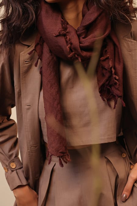 MATI_1 Beige Cotton Collared Full Length Trench Jacket Online at Aza Fashions MATI_1_Beige Cotton Collared Full Length Trench Jacket _Online_at_Aza_Fashions