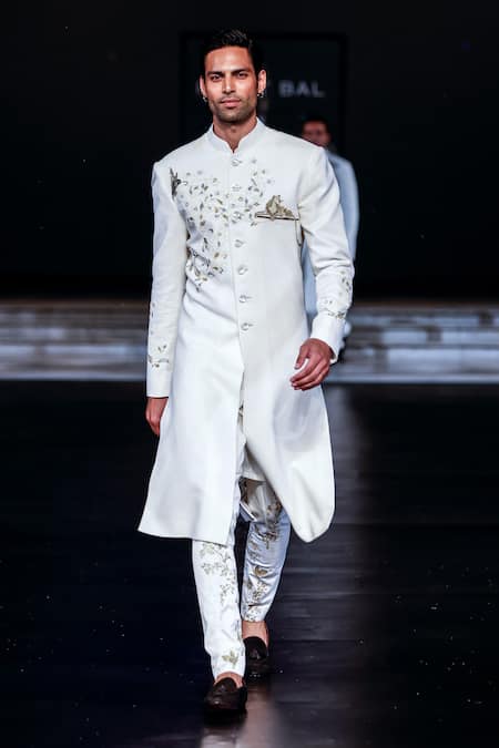 Rohit Bal Wild Bloom Embroidered Sherwani 