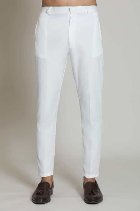 Arihant Rai Sinha_White , Satin Sequins, Embroidery Pink Sherwani Set _Online_at_Aza_Fashions