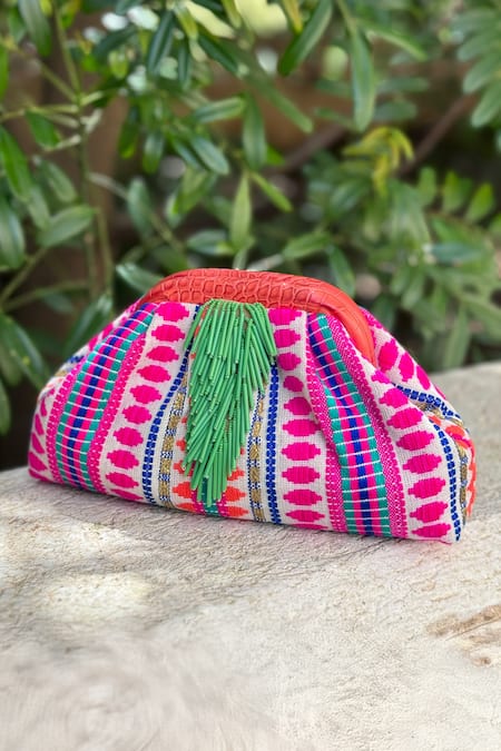 Bhavna Kumar Thread Woven Clutch 