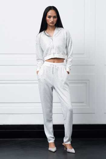 Kay Kay Embellished Hoodie & Pant Set 