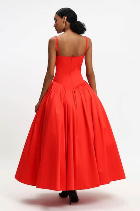 Gauri & Nainika Rose Embellished Maxi Dress 