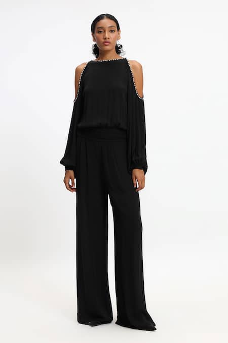 Gauri & Nainika Cold Shoulder Jumpsuit 
