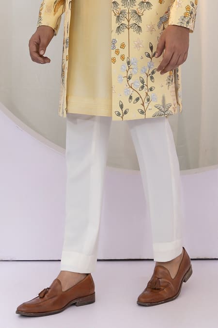 Buy Yoseba Yellow Bamboo, Silk, Cotton Sequins, Embroidery Thread And Kurta Set Online at Aza Fashions Buy_Yoseba_Yellow Bamboo, Silk, Cotton Sequins, Embroidery Thread And Kurta Set _Online_at_Aza_Fashions
