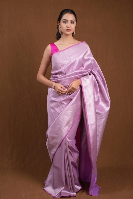 Devissha Paisley Woven Banarasi Silk Saree 