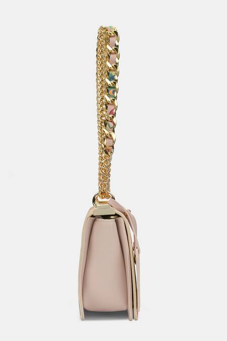Buy Payal Singhal Accessories Pink Anarmor Print Sling Bag Online at Aza Fashions Buy_Payal Singhal Accessories_Pink Anarmor Print Sling Bag_Online_at_Aza_Fashions