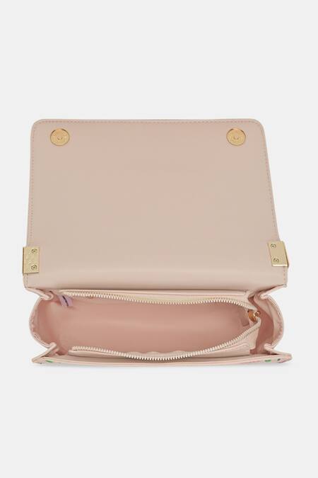 Buy Payal Singhal Accessories Pink Anarmor Print Sling Bag Buy_Payal Singhal Accessories_Pink Anarmor Print Sling Bag