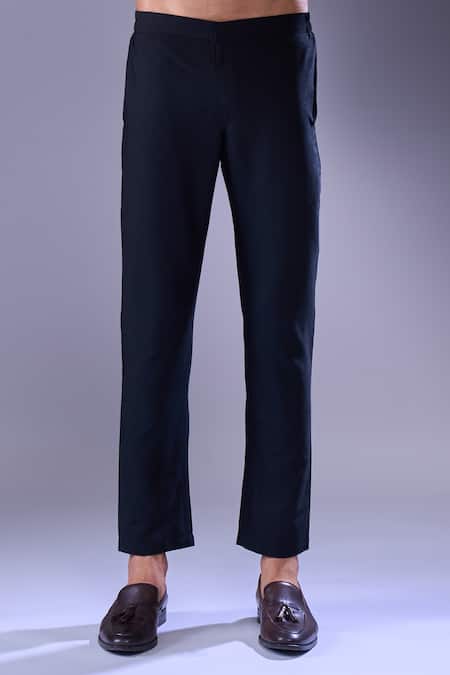 Aariyana Couture Black Embroidery Kurta Set With Pant at Aza Fashions Aariyana Couture_Black Embroidery Kurta Set With Pant _at_Aza_Fashions