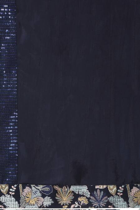 Buy Aham-Vayam Blue Cotton Embroidery, Sequins Thread Kurta Set With Dupatta Buy_Aham-Vayam_Blue Cotton Embroidery, Sequins Thread Kurta Set With Dupatta