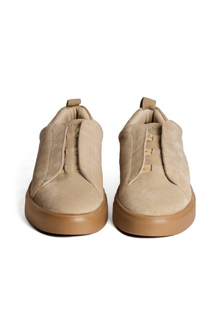 Buy_Nou_Off White Stitchline Thread Embroidered Sneakers 