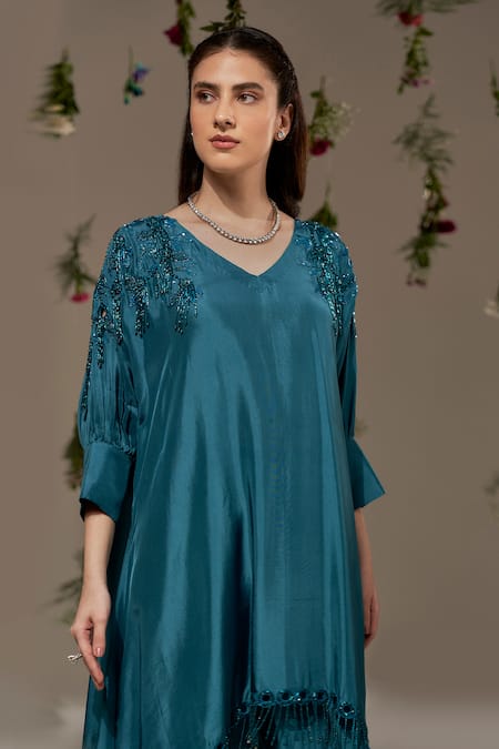 Rimple Agrawal Asymmetric Tunic & Pant Set 