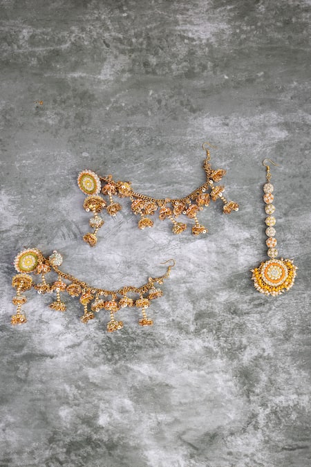 Kanyaadhan By Dhirajaayushi Floral Fusion Jewellery Set 