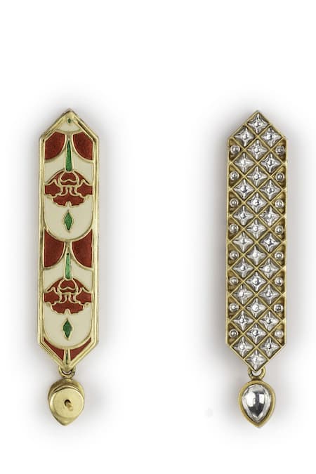 Aulerth Pakeezah Hexagon Earrings 