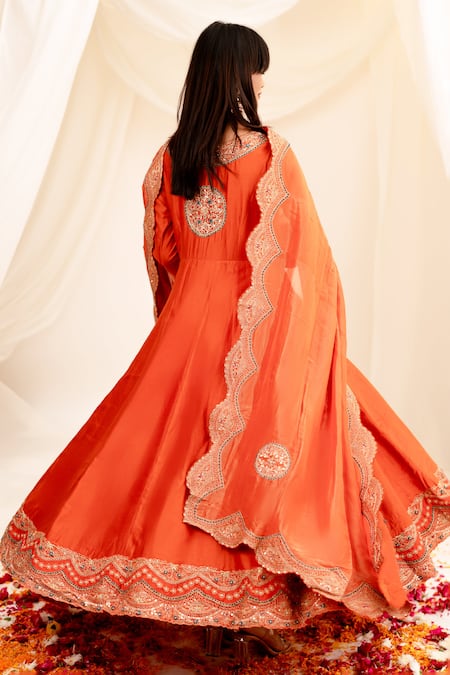 Anushka Repswal - Sewing Love Zardozi Embroidered Anarkali Set 