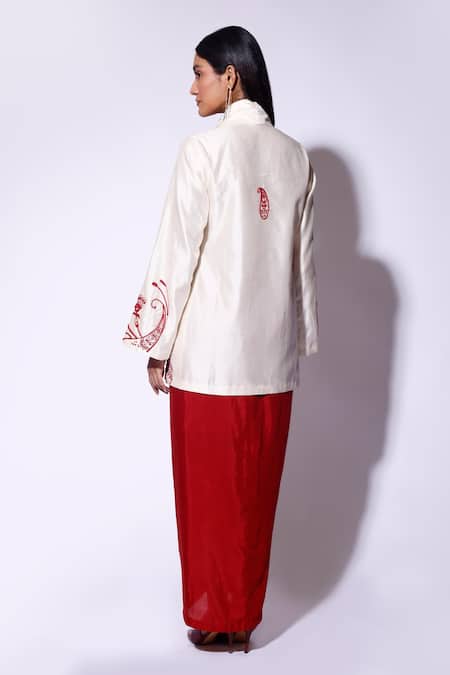 Kritika Murarka Embroidery Cutdana Blazer 