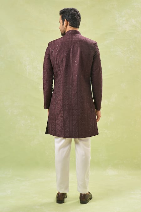 Arihant Rai Sinha Embroidered Sherwani Set With Pant 