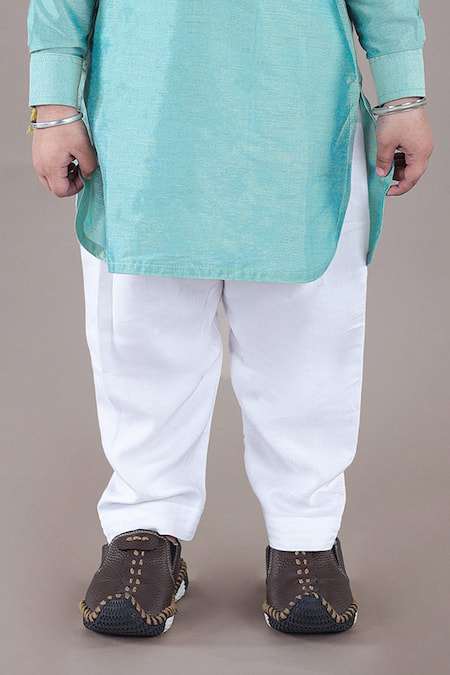 Buy Little Brats Green Cotton, Silk Sequins, Embroidery Aqua Pathani Kurta Set Online at Aza Fashions Buy_Little Brats_Green Cotton, Silk Sequins, Embroidery Aqua Pathani Kurta Set _Online_at_Aza_Fashions