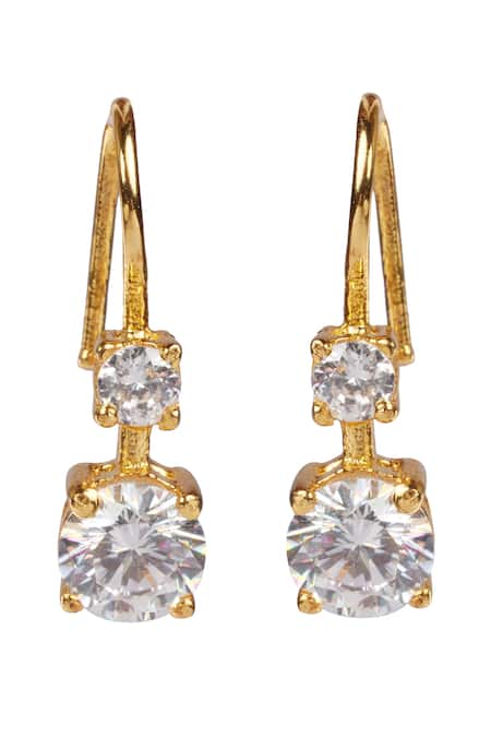 Sica Jewellery Cubic Zirconia Dainty Drop Earrings 