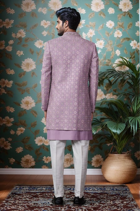 Arihant Rai Sinha Floral Embroidered Jacket Set 