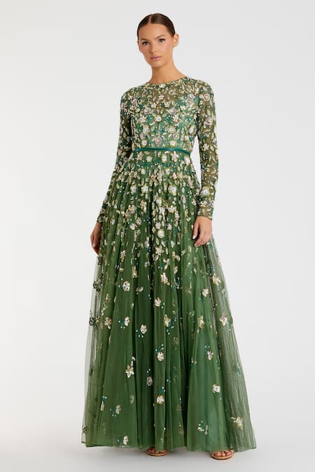 Mac Duggal Flower Garden Embellished Gown 