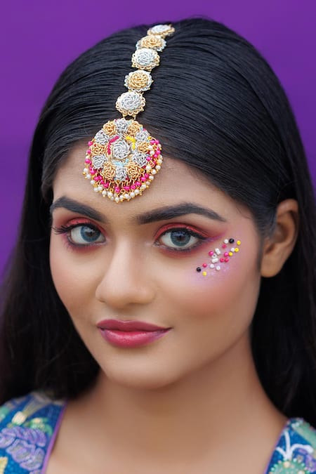 Kanyaadhan By Dhirajaayushi Radha Gul Vine Jewellery Set 