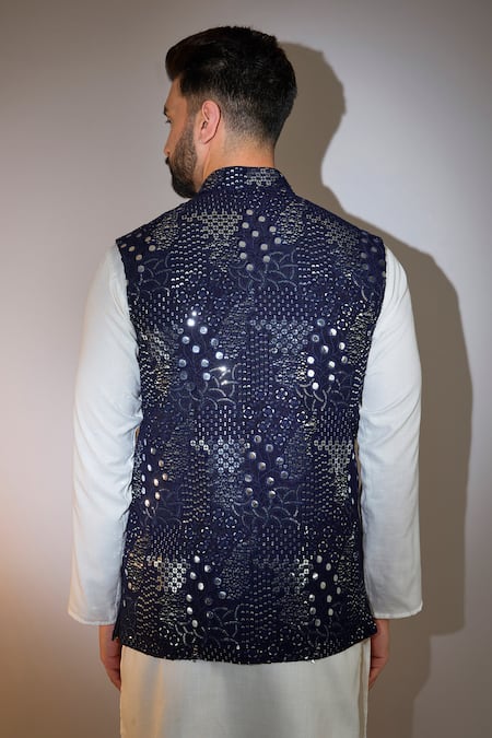 Kasbah Mirror & Sequin Embroidered Bundi 