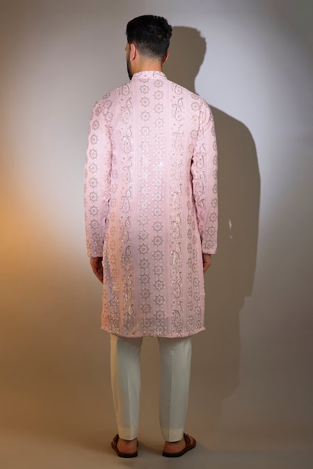 Kasbah Chikankari Thread Embroidered Kurta 