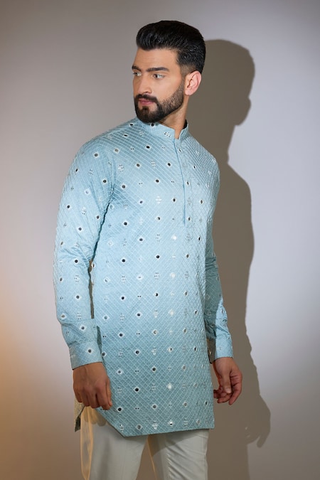 Kasbah Mirror Work Short Kurta 