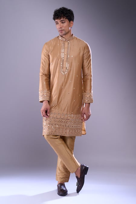 Arihant Rai Sinha Mirror Embroidered Kurta & Pant Set 