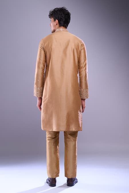 Arihant Rai Sinha Mirror Embroidered Kurta & Pant Set 