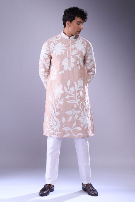 Arihant Rai Sinha Flower Bloom Embroidered Kurta Set 