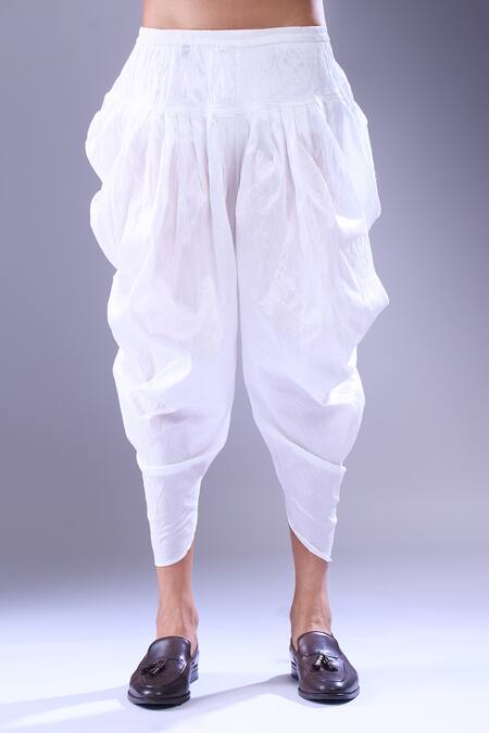 Arihant Rai Sinha_Black Cotton, Silk Embroidery Floral Vine Kurta And Patiala Pant _at_Aza_Fashions