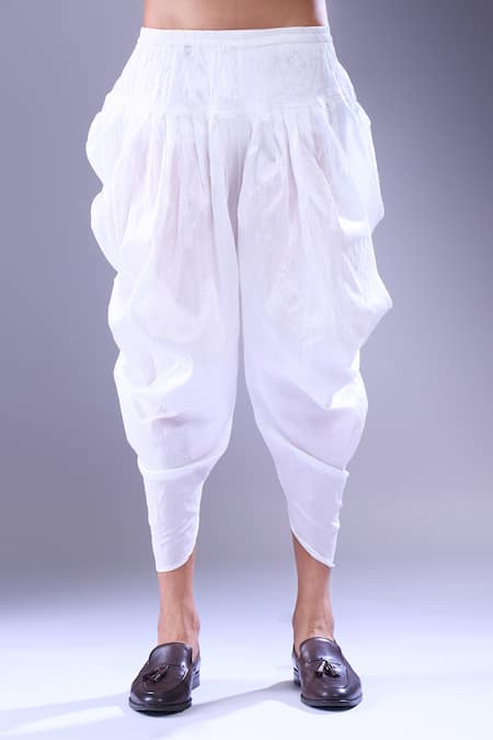 Buy_Arihant Rai Sinha_Gray Polyester, Silk Mirrors, Embroidery Kurta Set _Online_at_Aza_Fashions