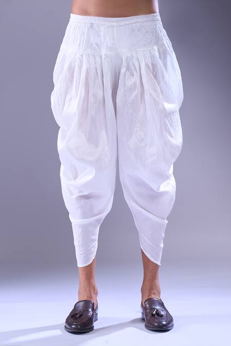 Buy_Arihant Rai Sinha_Pink Polyester, Silk Embroidery Flower Vine Kurta And Patiala Pant 