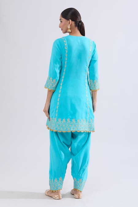 Samyukta Singhania Dori Embroidered Kurta Set 