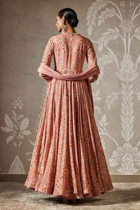 Ridhi Mehra Gathered Anarkali With Dupatta 