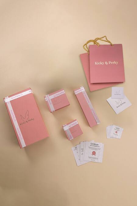 Shop Kicky & Perky Gold Plated Stone And Pearl Alphabet A Pendant Necklace Shop_Kicky & Perky_Gold Plated Stone And Pearl Alphabet A Pendant Necklace