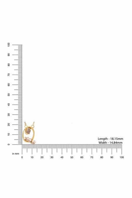 Buy Kicky & Perky Gold Plated Pearl And Stone Alphabet Q Pendant Necklace Online at Aza Fashions Buy_Kicky & Perky_Gold Plated Pearl And Stone Alphabet Q Pendant Necklace _Online_at_Aza_Fashions