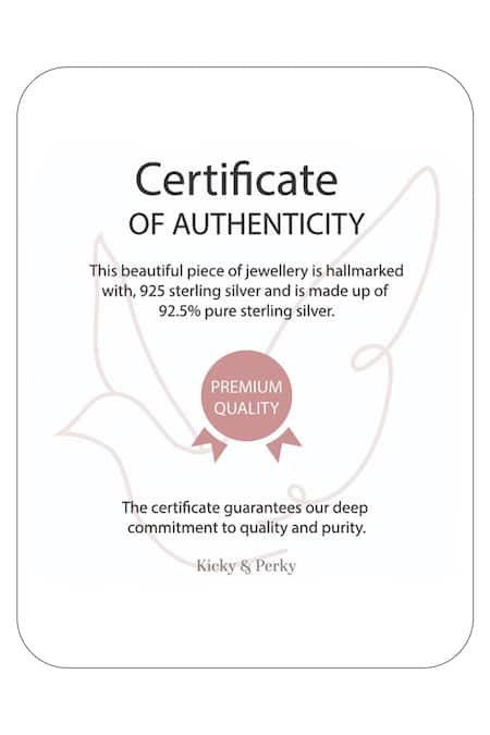 Buy Kicky & Perky Gold Plated U Shaped Pendant Necklace Buy_Kicky & Perky_Gold Plated U Shaped Pendant Necklace