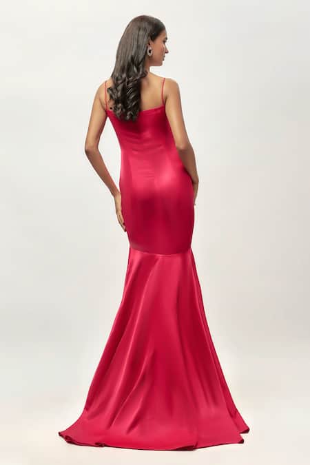 Emblaze Swarovski Embellished Fishcut Gown 