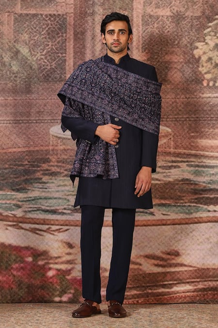 Asuka Dori Embroidered Silk Stole 