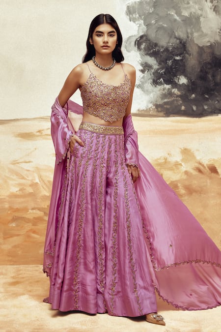 Punit Balana Embellished Cape & Sharara Set 